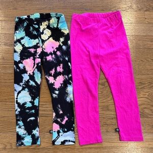 Pixielane Colorful Kids Leggings Set 3T LIKE NEW